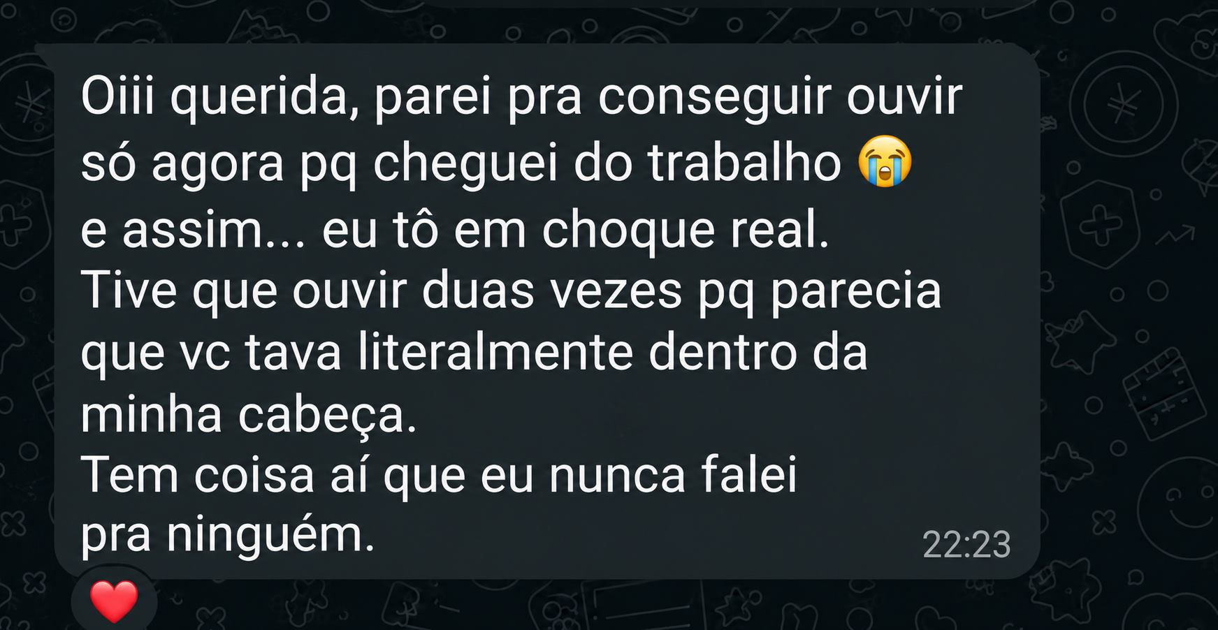Conversa com consulente