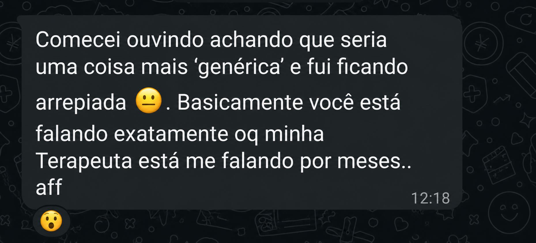 Conversa com consulente
